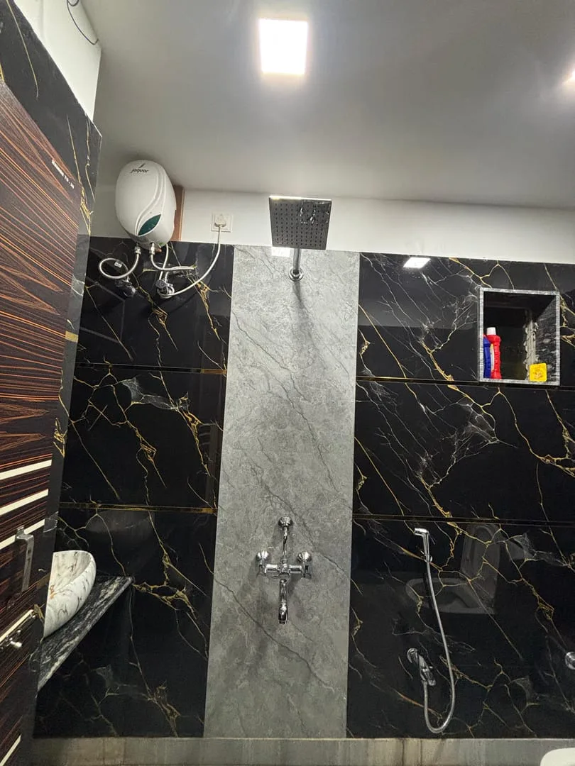 Bathroom vanity and shower renovation